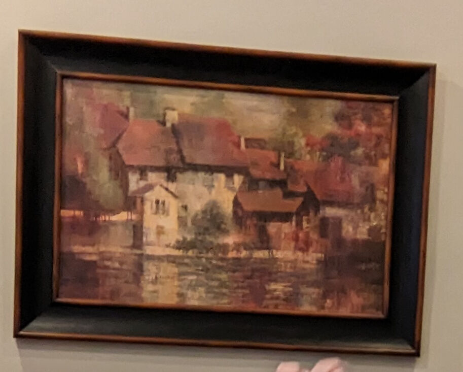 Large Framed Artwork