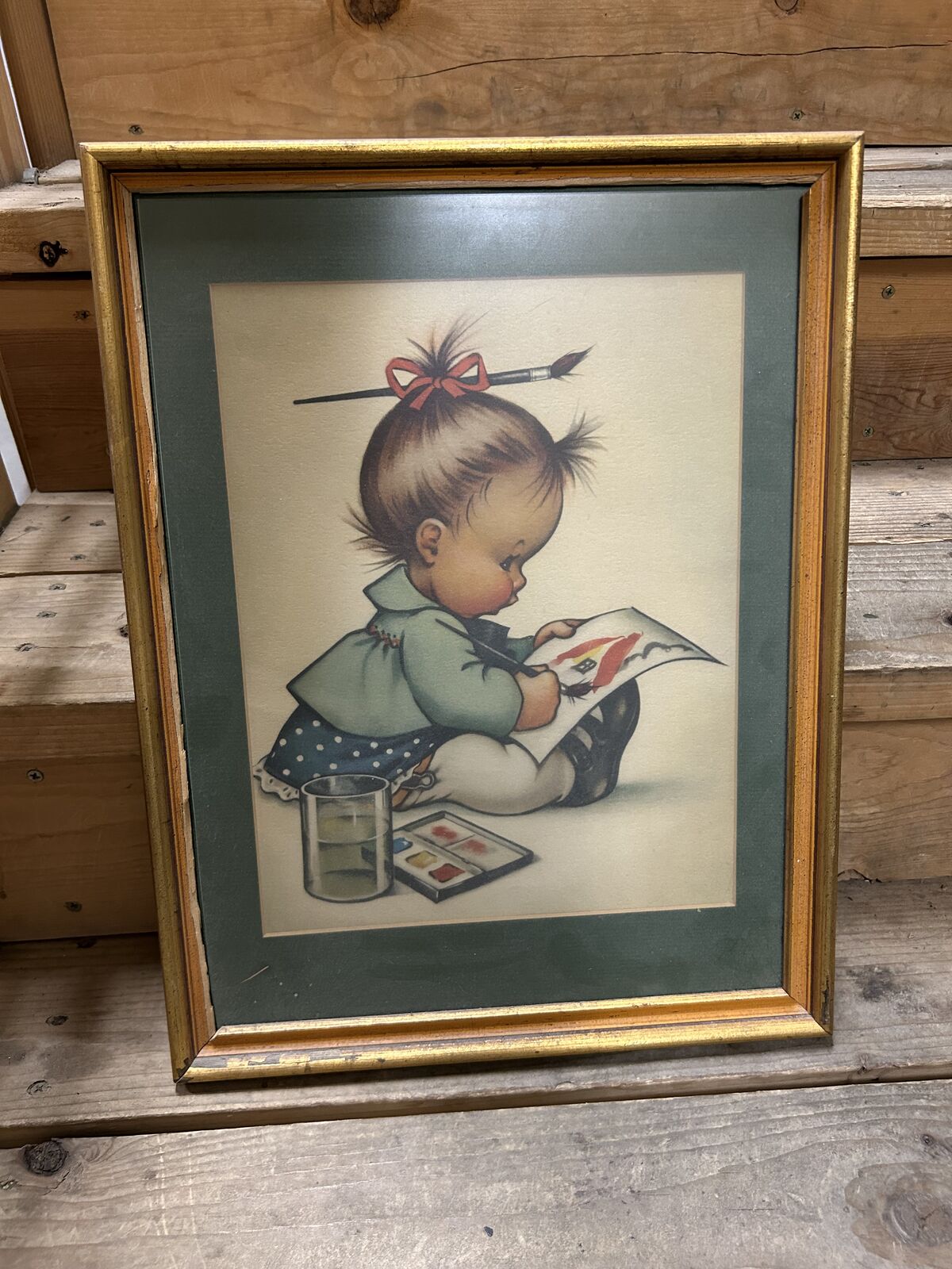 Antique “Budding Genius” by Charlotte Byj