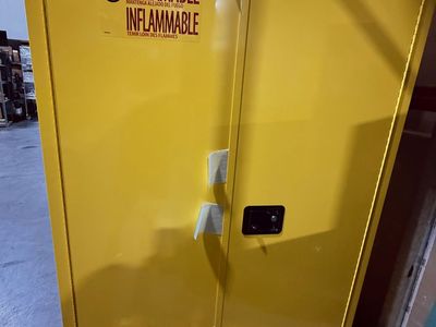 Flammable Storage Cabinet, 45 Gallon