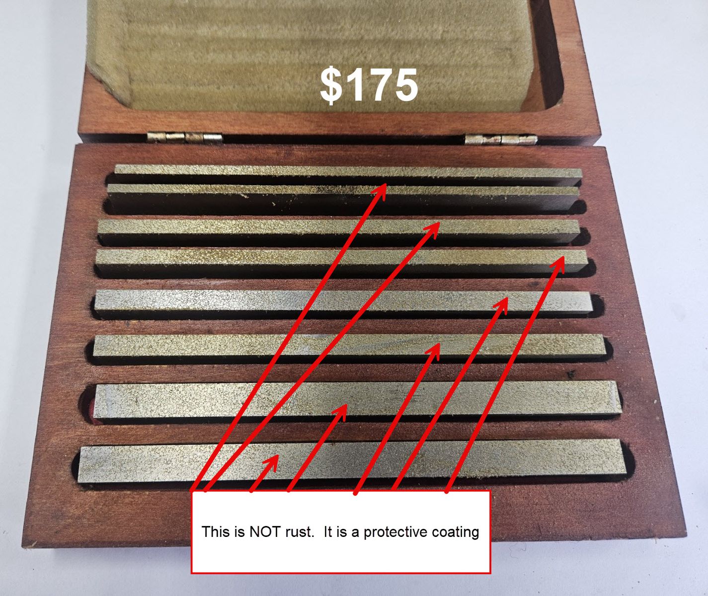 Starrett Parallels set