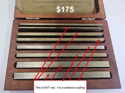 Starrett Parallels set