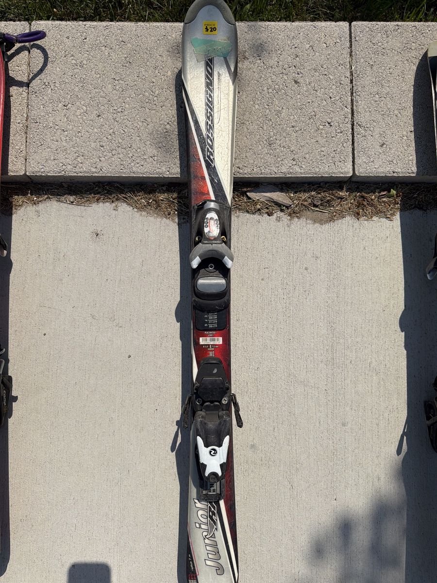Rossignol JUNIOR R1 Skis - Used, Great for Beginners -100cm