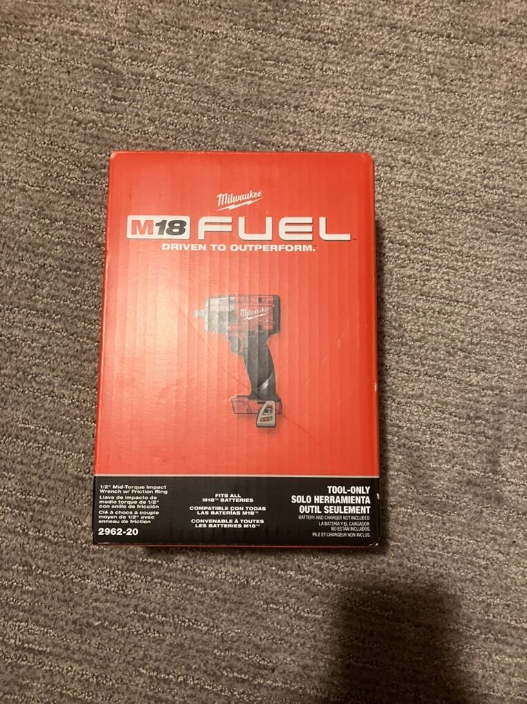 Brand New Milwaukee FUEL 1/2 Mid torque Impact