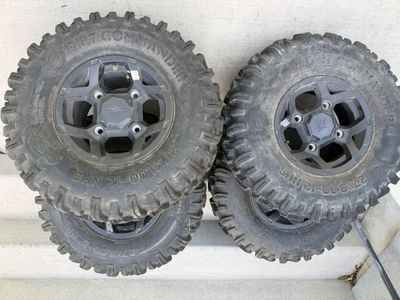 Polaris tires and rims-used