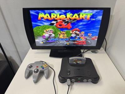 Nintendo 64 / N64 / Controller / Game / Cords