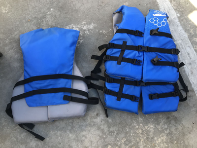 Multiple LIFE VEST and NEOPRENE YOUTH, adult and Kayak vest $10-$30 each
