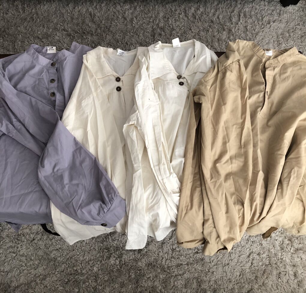 White Elegance Pioneer Shirts 2XL XXL