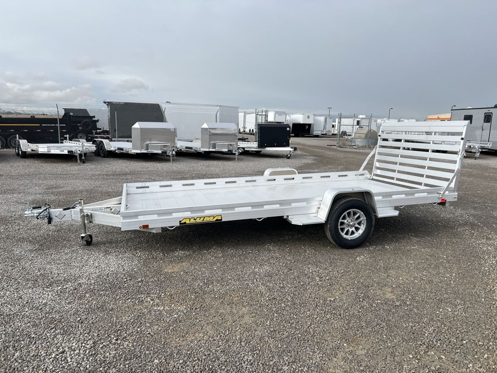 2026 Aluma 7x15 8015 SxS Aluminum Utility Trialer