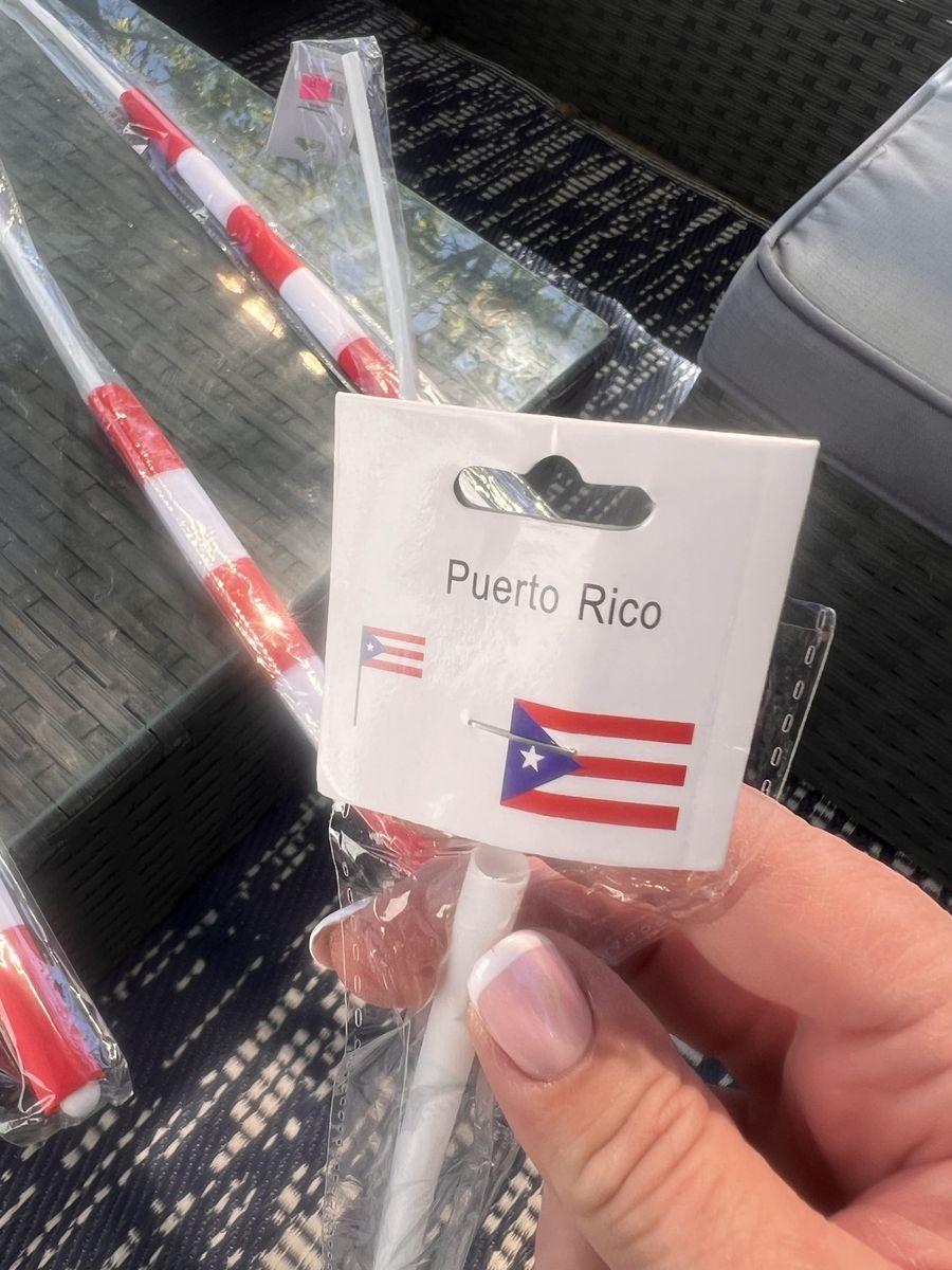 5 Puerto Rico Flags