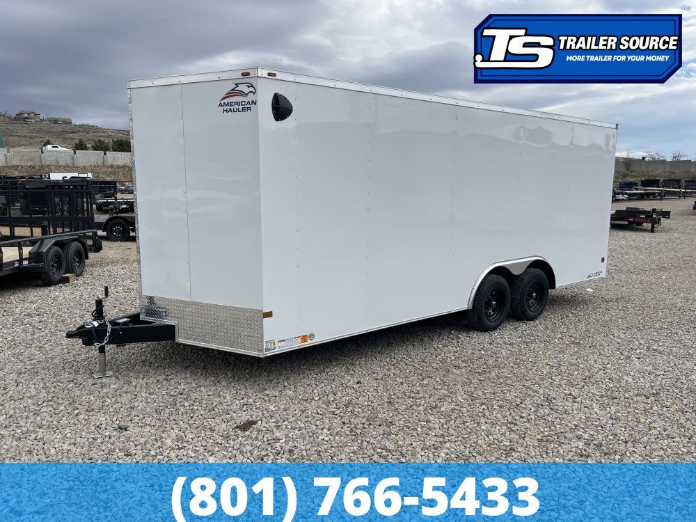 8.5x20 American Hauler Arrow Deluxe Enclosed Cargo Trailer - 7'0" Interior - 10K GVWR - Dovetail