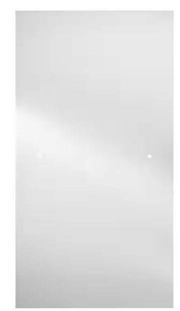 Delta 24-3/8 in. x 63-1/8 in. x 1/4 in. (6mm) Frameless Pivoting Shower Door Glass Panel in Clear (For 27-30 in. Doors)