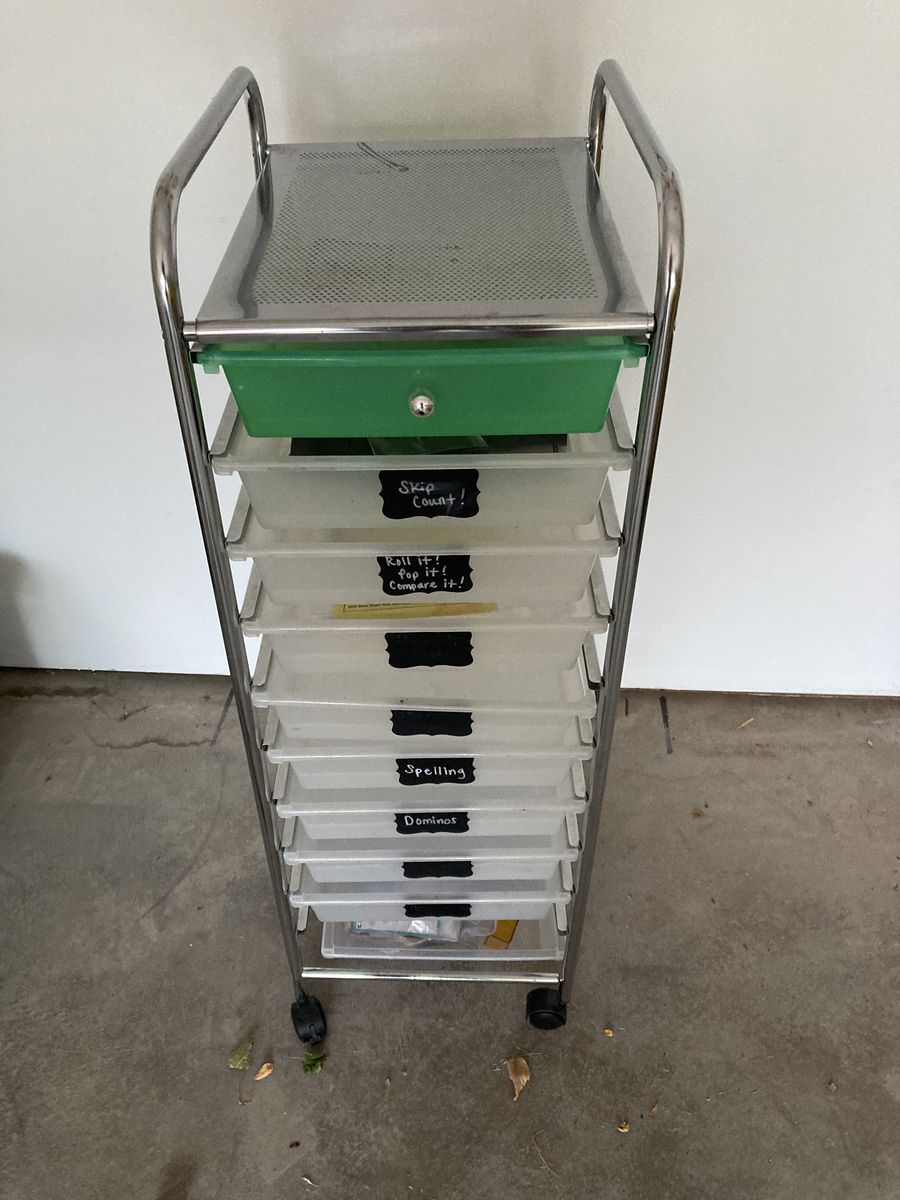 Rolling Organizing Drawers 