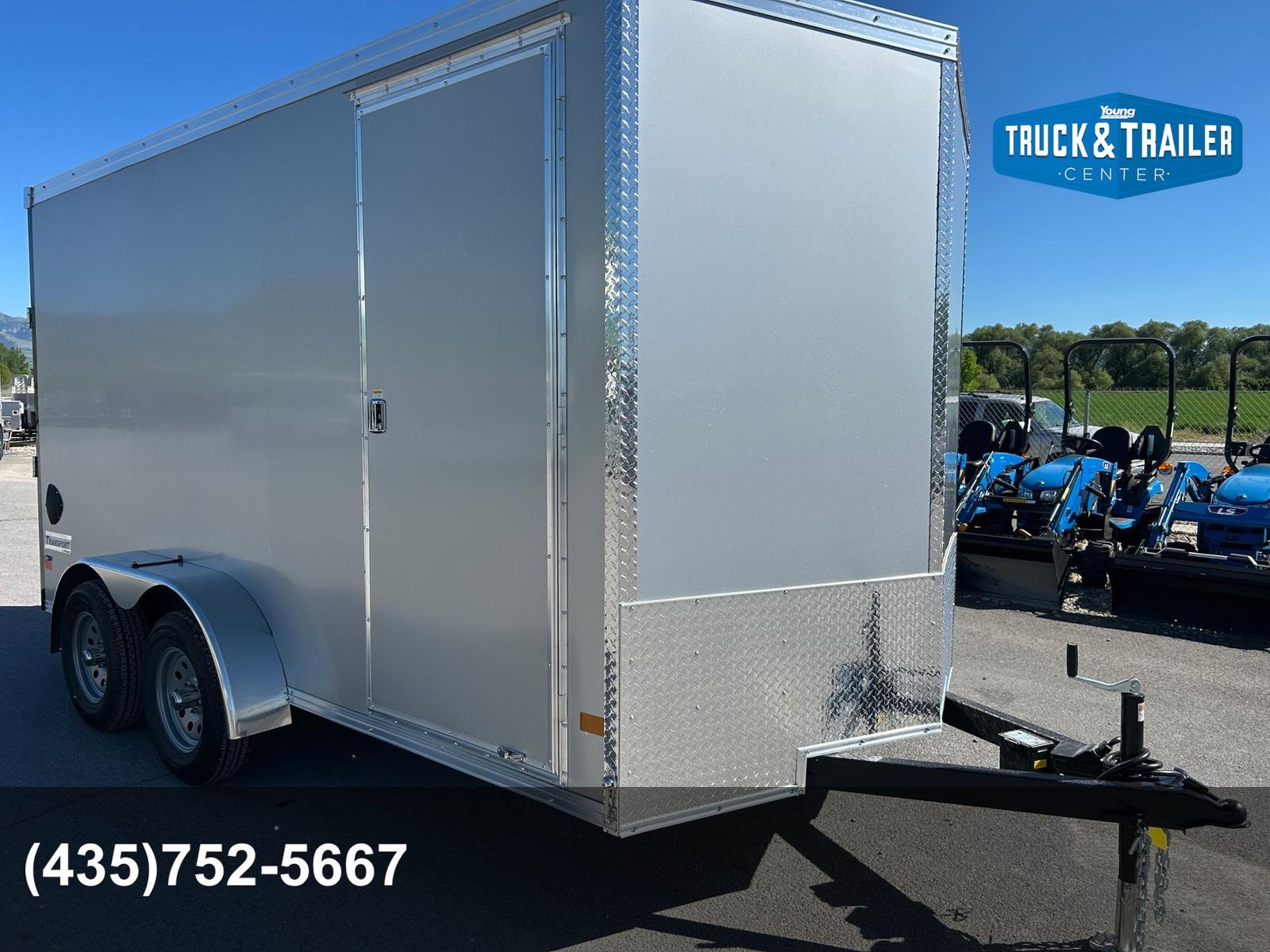 2026 Haulmark 7X14 Cargo Trailer w/ Rear Ramp