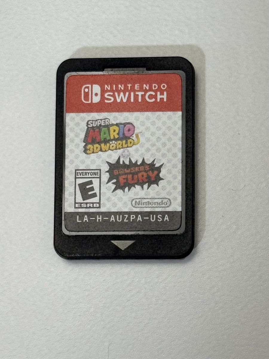 Nintendo Switch Game / Super Mario 3d Worlds / Good Condition
