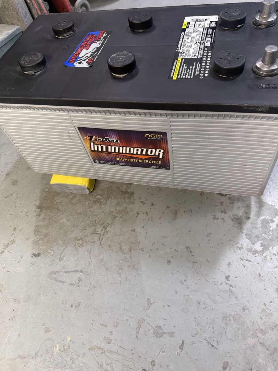 AGM intimidator battery