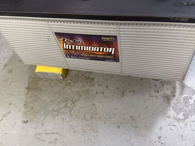 AGM intimidator battery