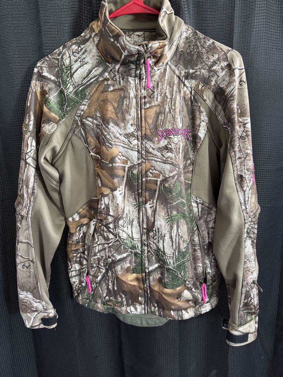 ScentLok Realtree Camo Women's Full Zip Jacket Medium