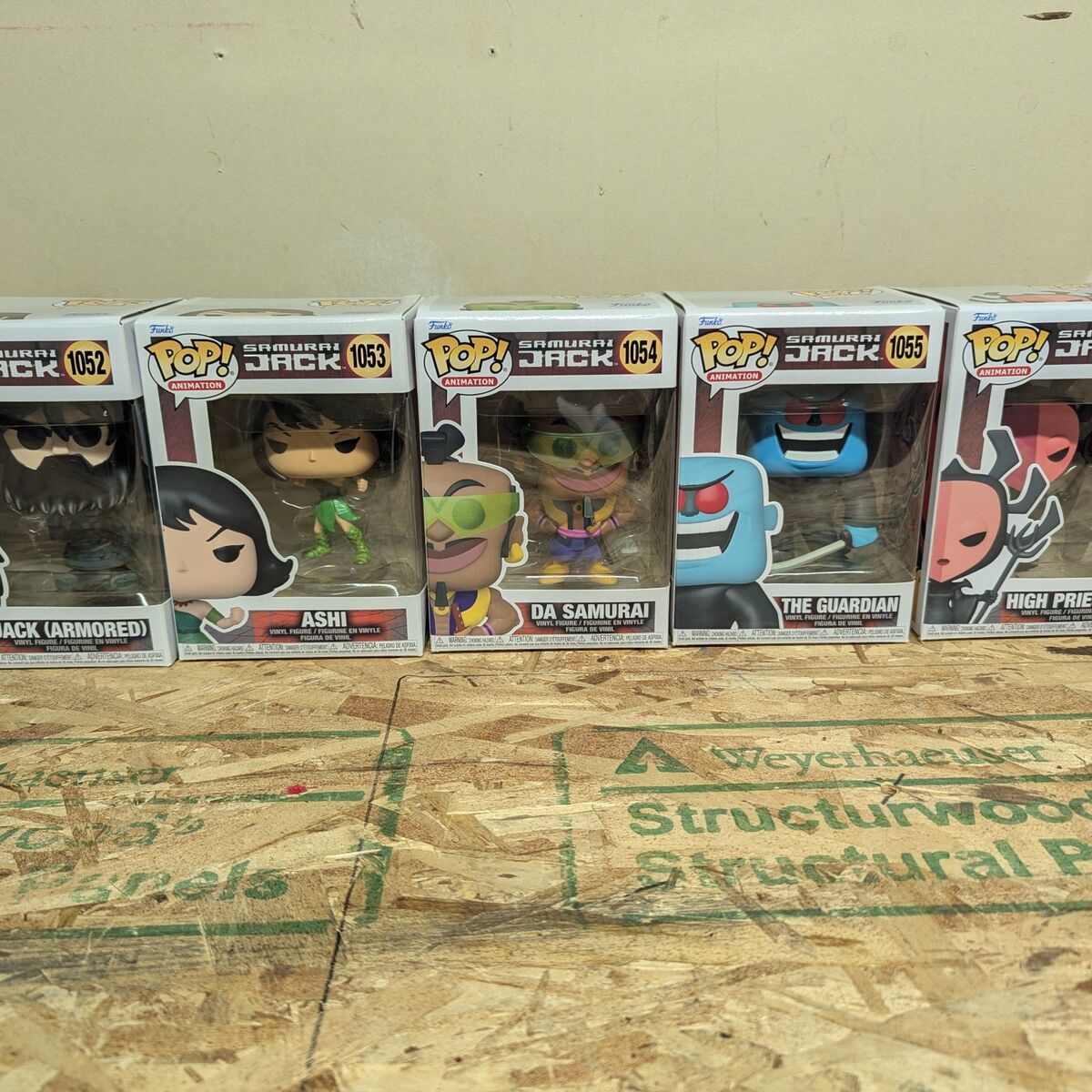 Funko pop - Samuri Jack set of 5