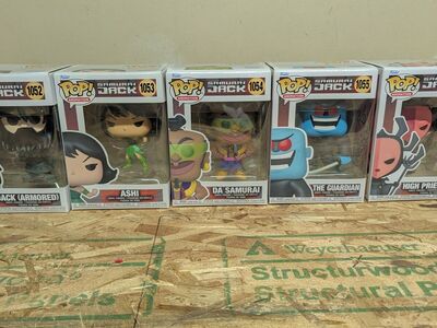 Funko pop - Samuri Jack set of 5