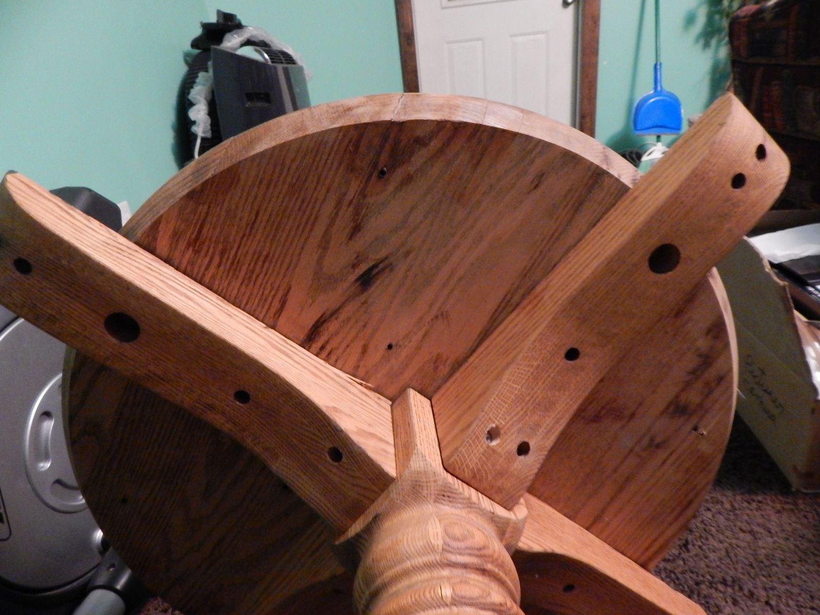 Patio Solid Oak Large Table