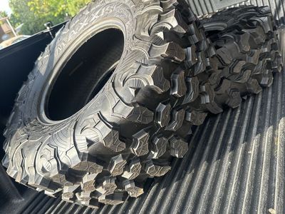 These are brand new never been used Maxxis Carnivore ATV/UTV Off-Road Tires set of 4 800/OBO