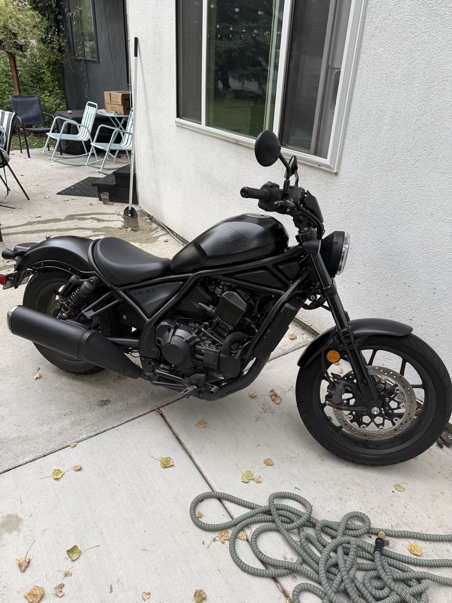 Honda Rebel 1100 DCT Motorcycle- Matt Black
