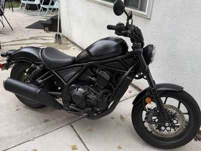 Honda Rebel 1100 DCT Motorcycle- Matt Black