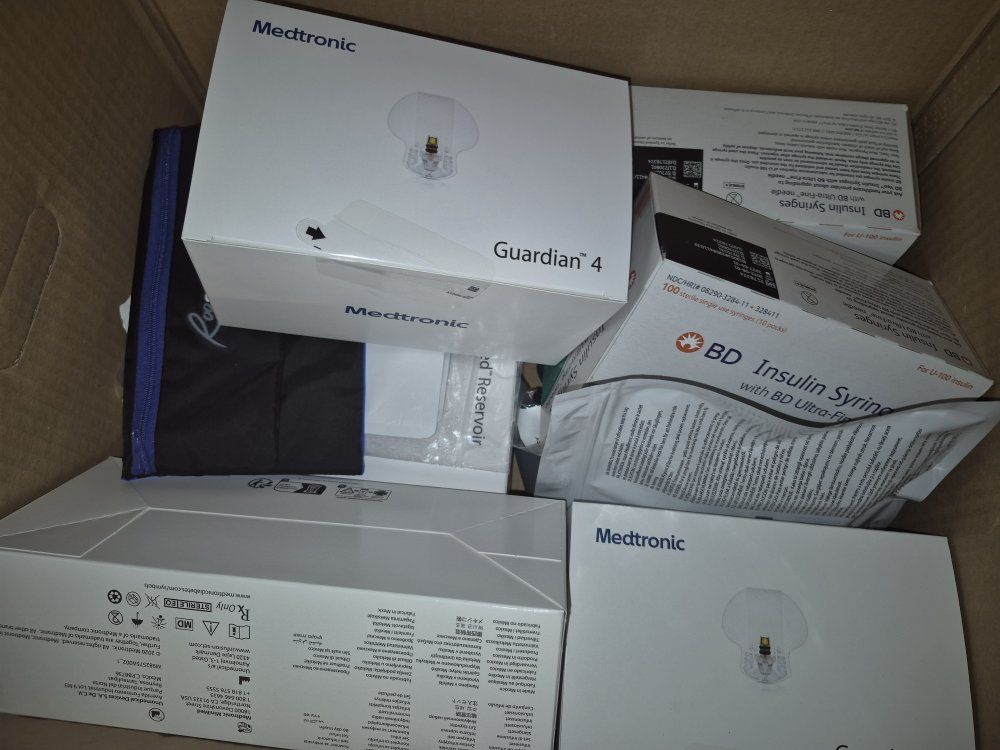Medtronic Guardian 4 Sensors Minimed Quickset Infusion Set Reservoir 780G insuline pump One-Press Sensor Serter