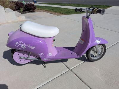 Razor Pocket Mod Electric Scooter – Purple (Kids / Youth)