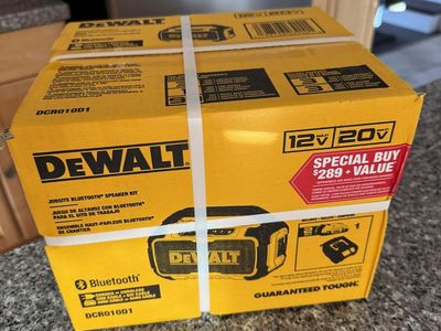 DeWALT Bluetooth Speaker NEW