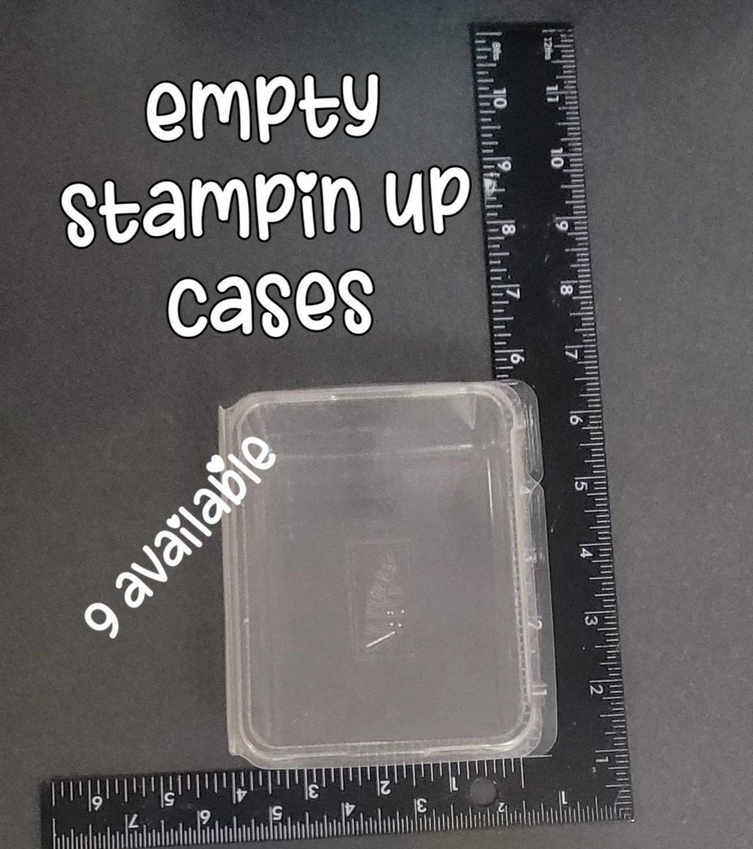Empty Stampin Up Cases