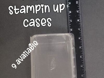 Empty Stampin Up Cases