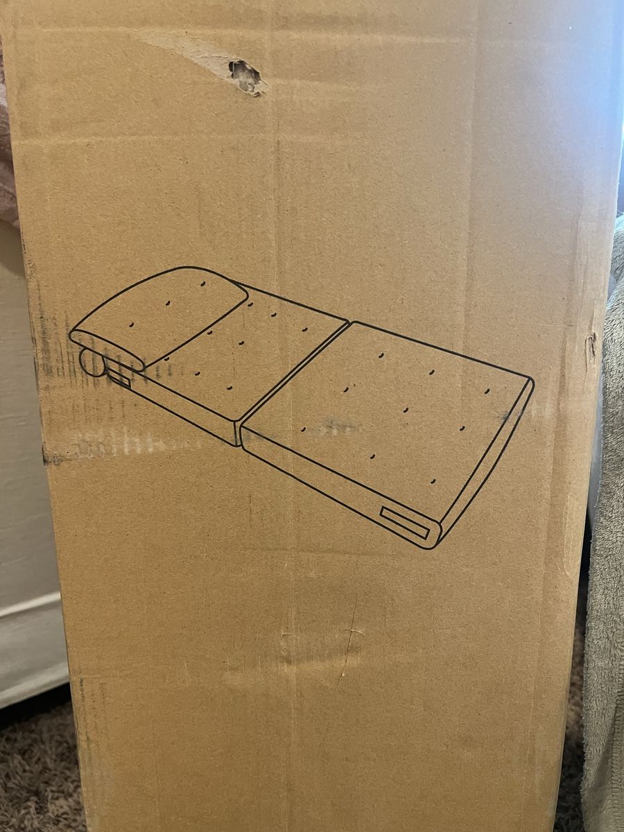 Folding floor sofa bed, new