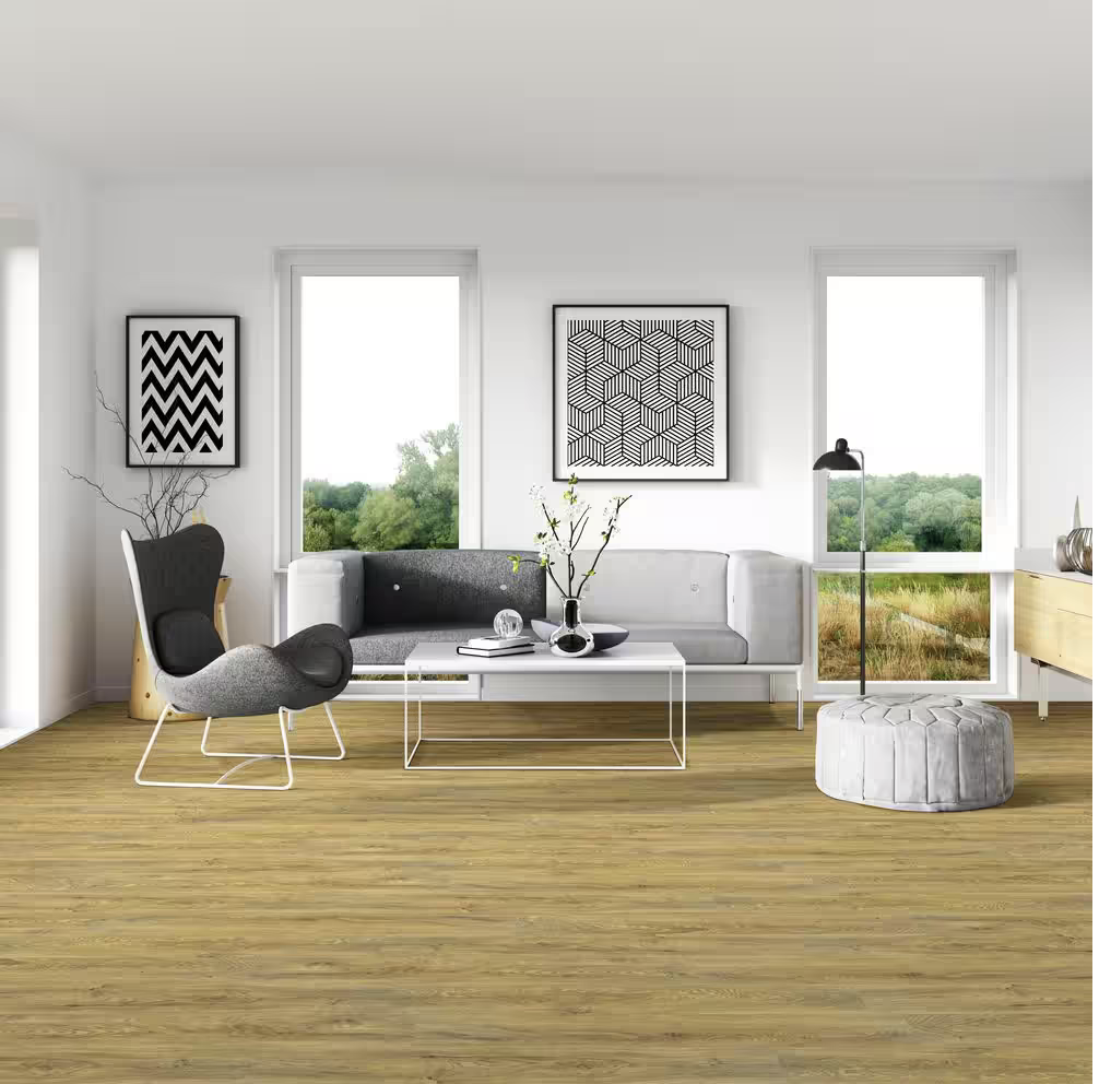 TrafficMaster Ardenmore Oak Waterproof Vinyl Plank Flooring