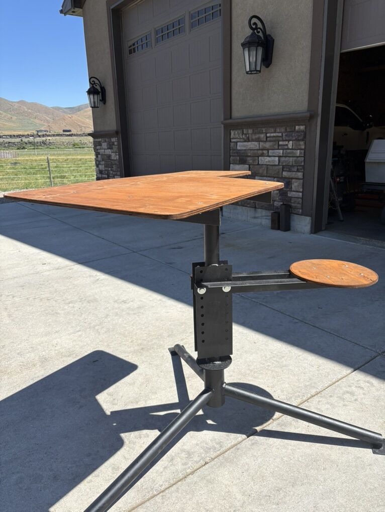 Custom Built Shooting Table