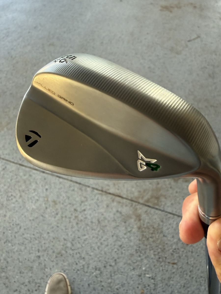 TaylorMade MG4 SB Milled Grind Golf Wedge - 56 Degree Loft, Standard Bounce