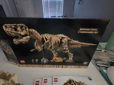LEGO Ideas 21320 Dinosaur Fossils: T. Rex 3-in-1 Set (3145 pcs) - Complete w/ Box & Instructions