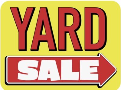 Huge yard sale! Moving everything must Go!