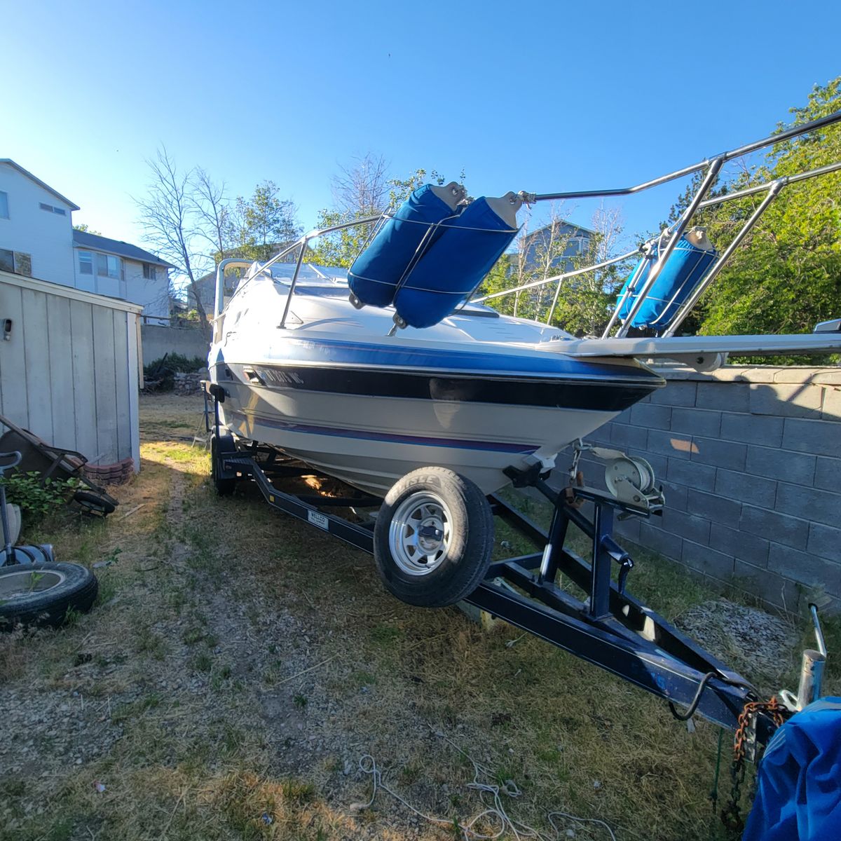 1987 Bayliner boat Ciera Sunbridge 2450 W5.7 Cobra outdrive $7000 OBO