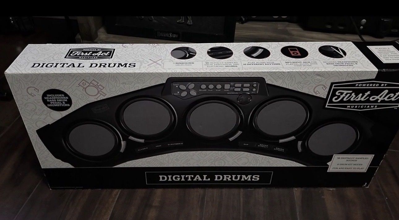 Digital drums brand new