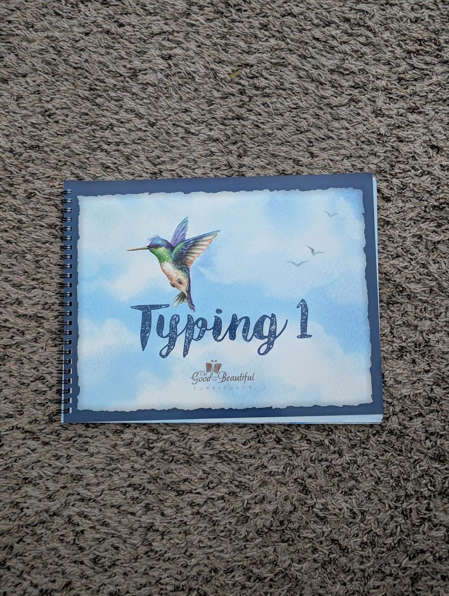 The Good and the Beautiful Typing 1 Book