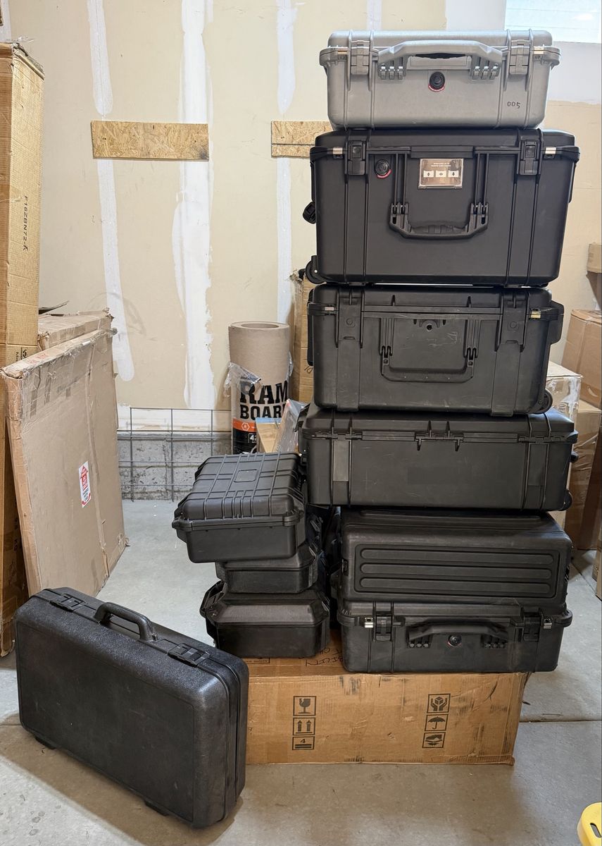 Miscellaneous hard shell cases