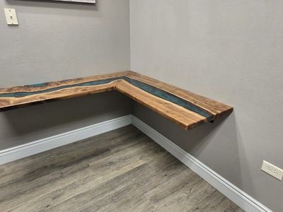 Custom Handcrafted Table - corner table