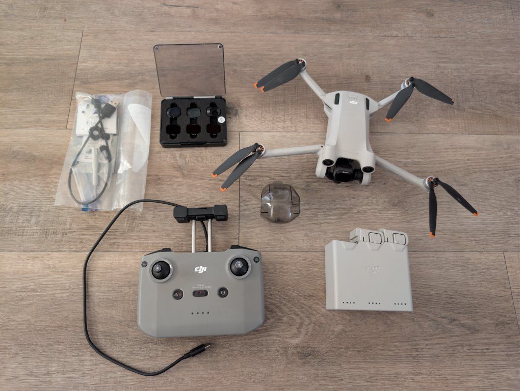 DJI Mini 3 Pro Drone w/ Active Track, Obstacle Avoidance, Batteries, ND Filters, Carrying Case