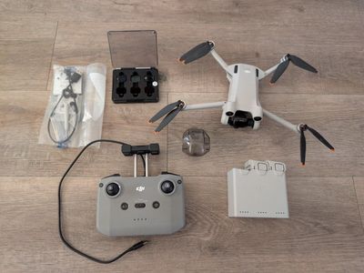 DJI Mini 3 Pro Drone w/ Active Track, Obstacle Avoidance, Batteries, ND Filters, Carrying Case