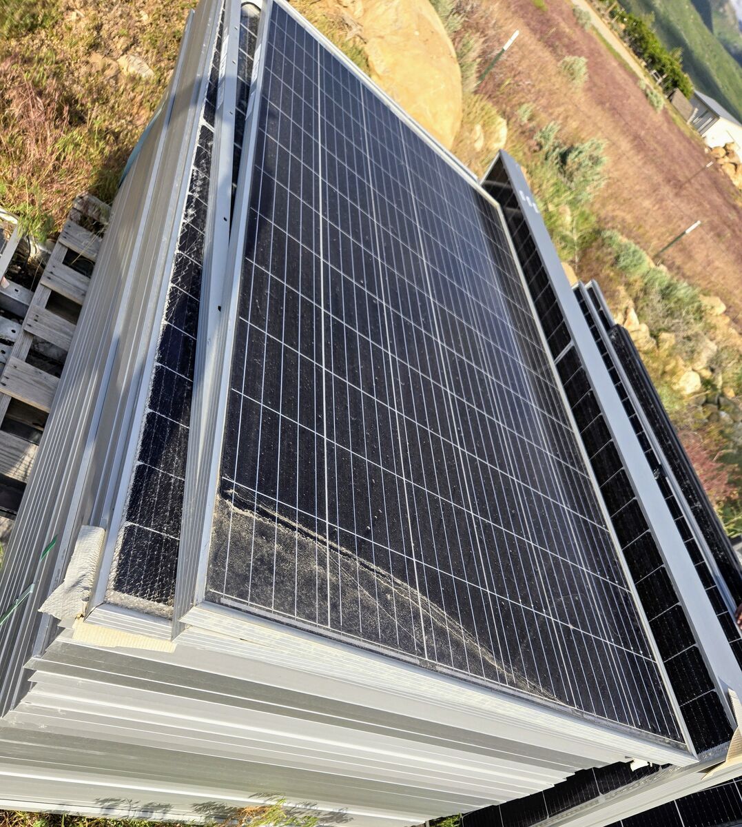 Damaged Yet Working Solar Panels - 80% to 100% Output