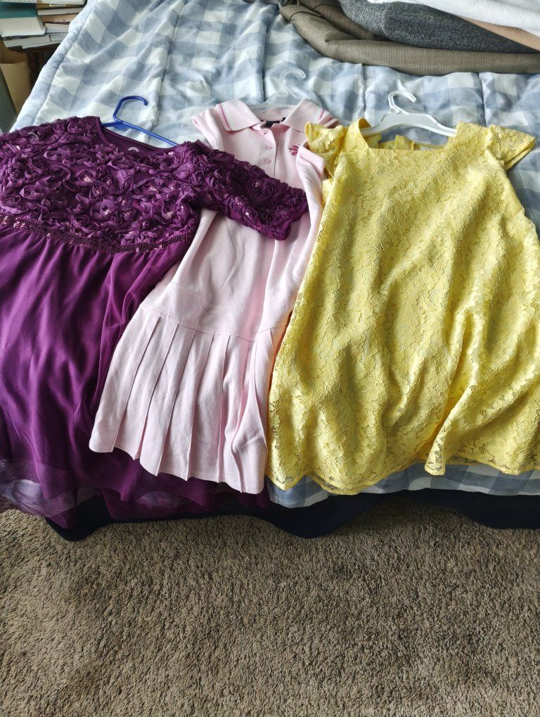 Girls dresses size 10/14