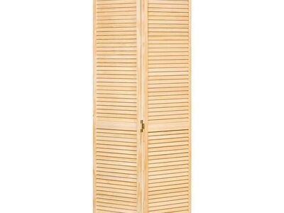 Kimberly Bay 24x80in Clear Closet Bifold Door