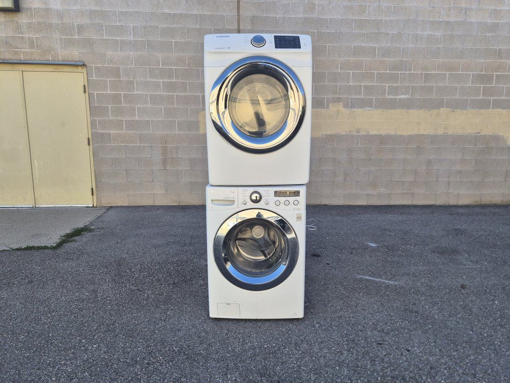 LG  washing machine and Samsung  dryer, free delivery