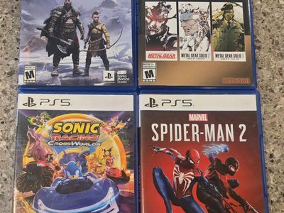Ps5 game bundle including God of War Ragnarok! trades considered!